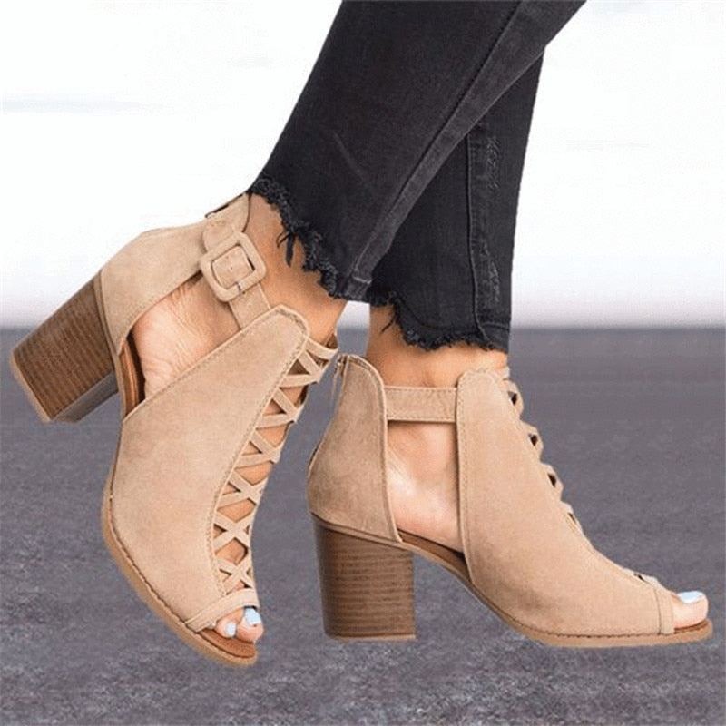 Women High Heels Sandals Female
