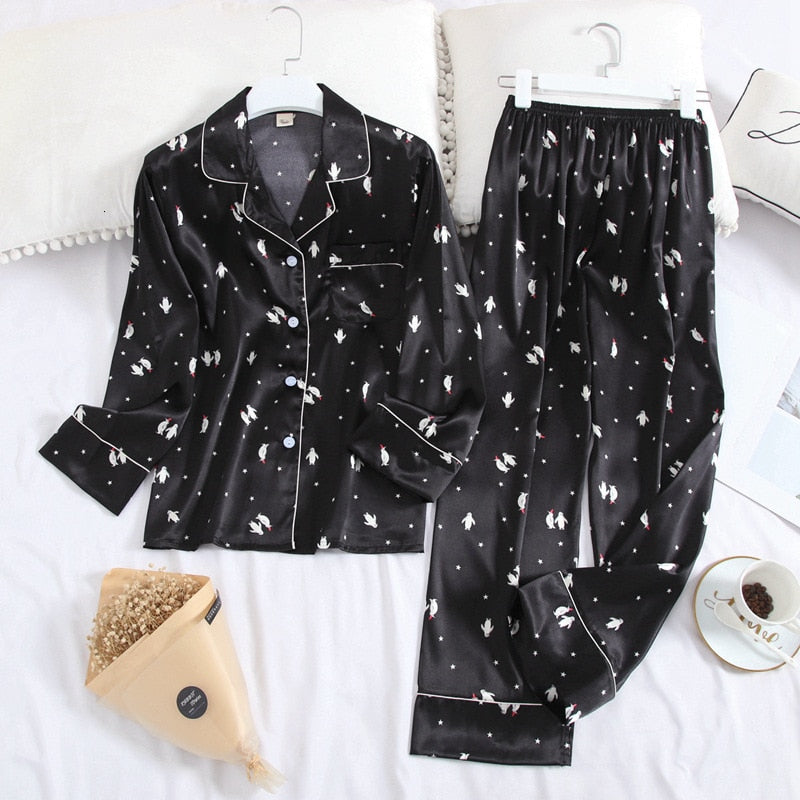Long Sleeve Pajamas Autumn
