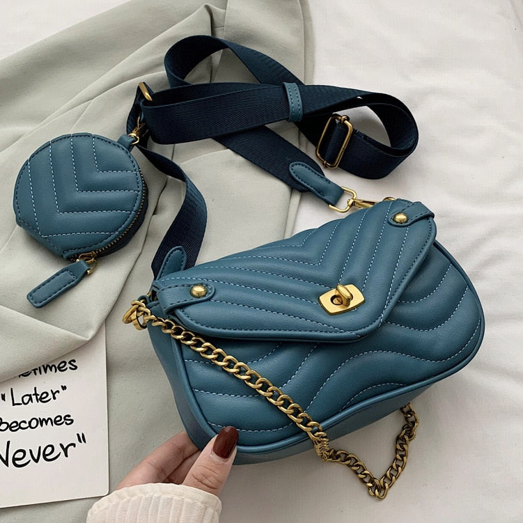 Leather Shoulder Bag For Women