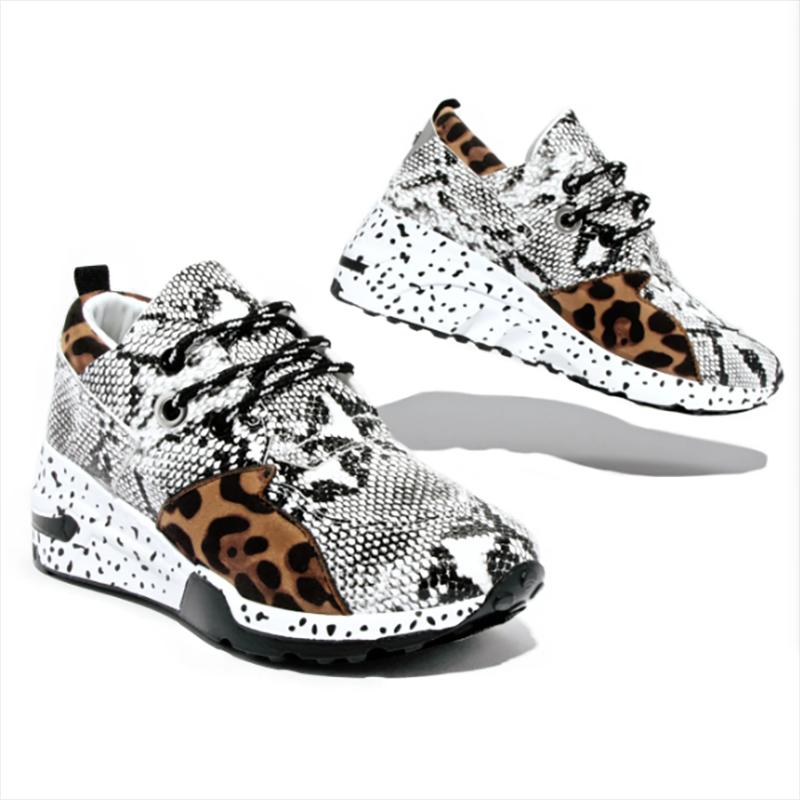 Women Sneakers Ladies Leopard Print Women