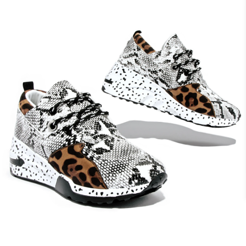 Women Sneakers Ladies Leopard Print Women