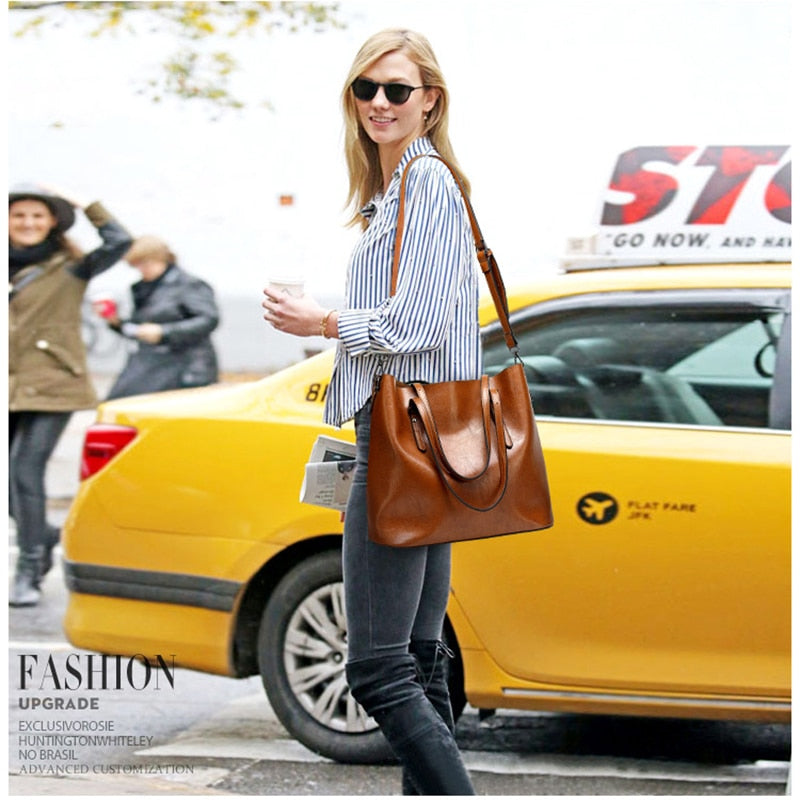 Luxury Designer Women Shoulder Bags Leather