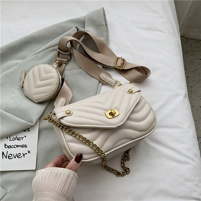 Leather Shoulder Bag For Women