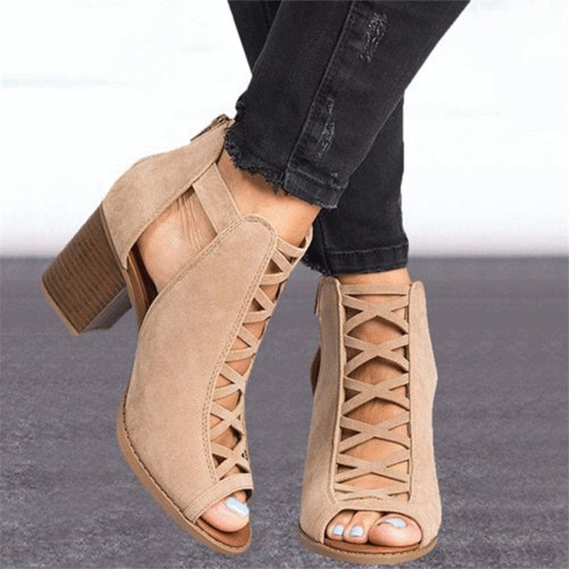 Women High Heels Sandals Female