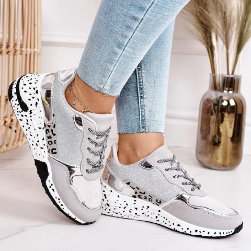 Women Sneakers Ladies Leopard Print Women