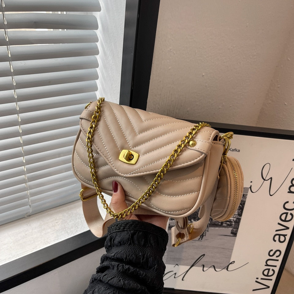 Leather Shoulder Bag For Women