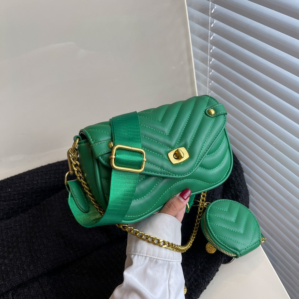 Leather Shoulder Bag For Women