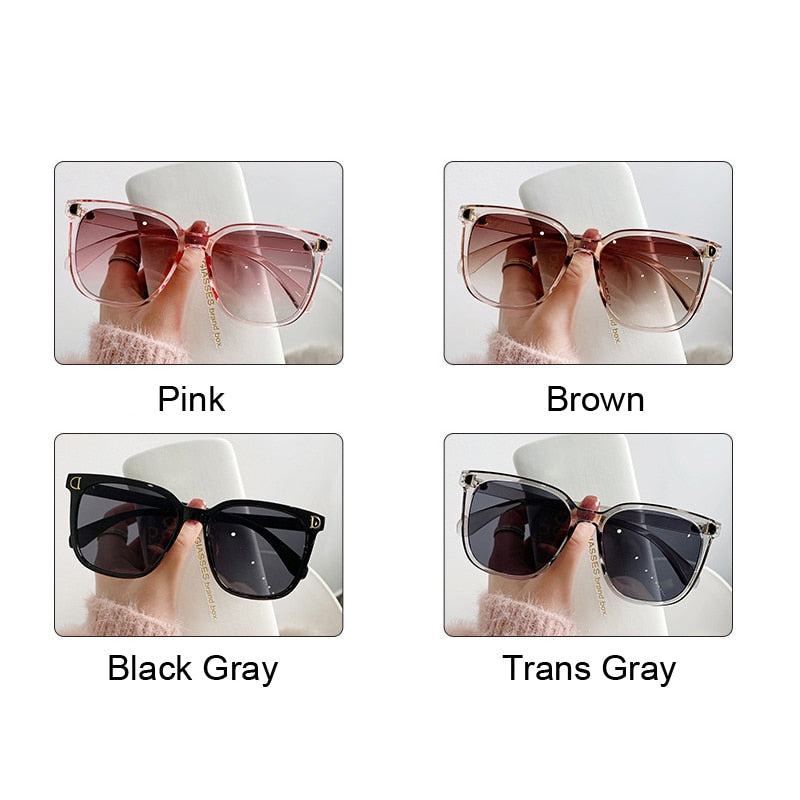 Fashion Oversized Sunglasses Woman