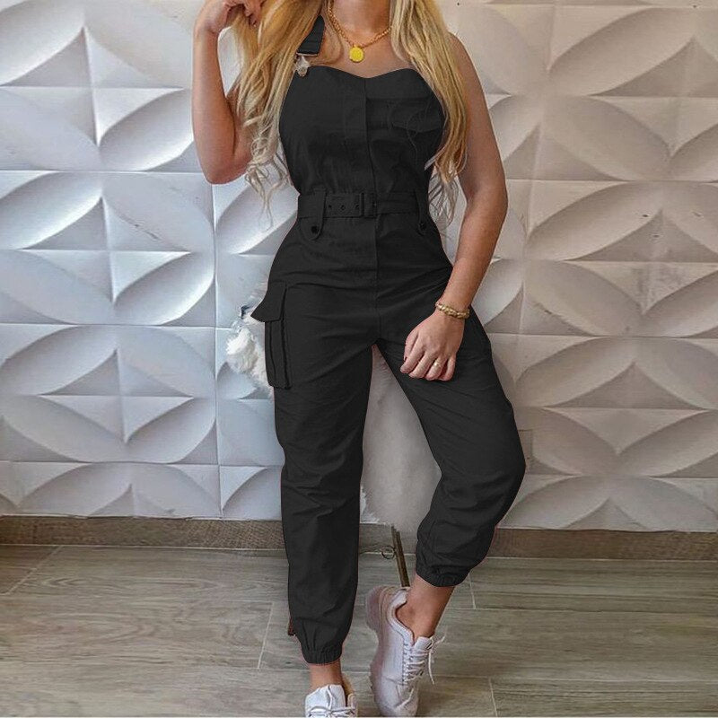 Jumpsuit Women Long Rompers