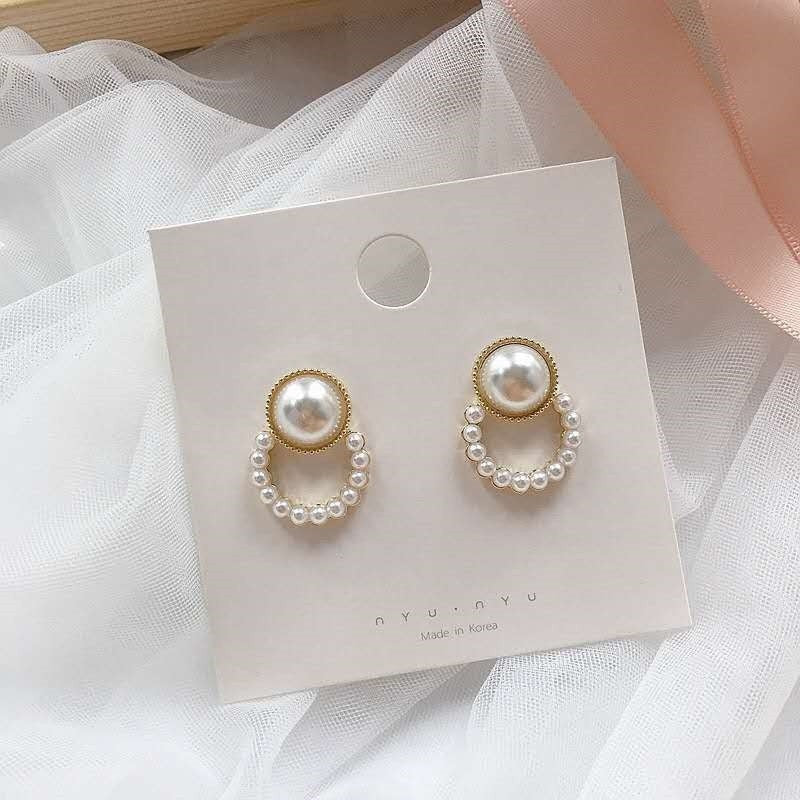 Earrings Fashion Sweet Pearl