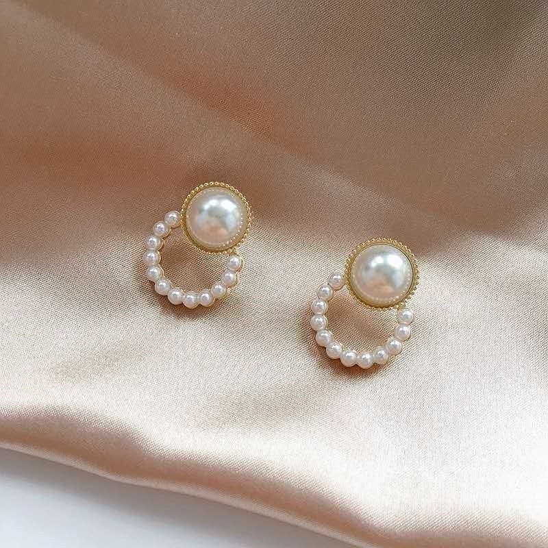 Earrings Fashion Sweet Pearl