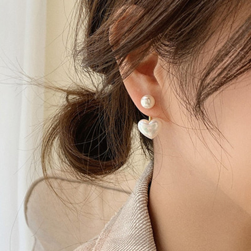 Earrings Fashion Sweet Pearl