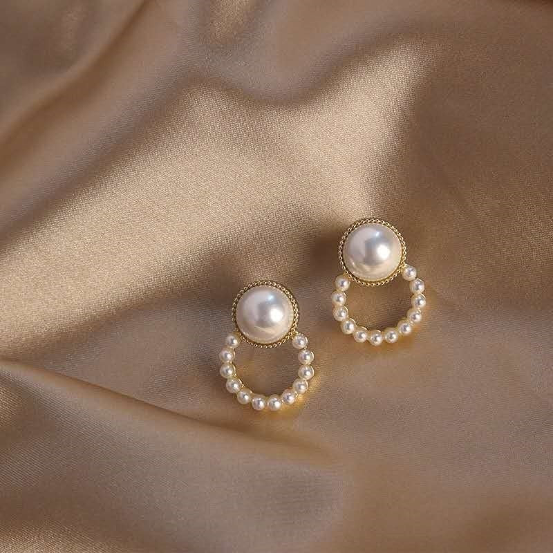 Earrings Fashion Sweet Pearl